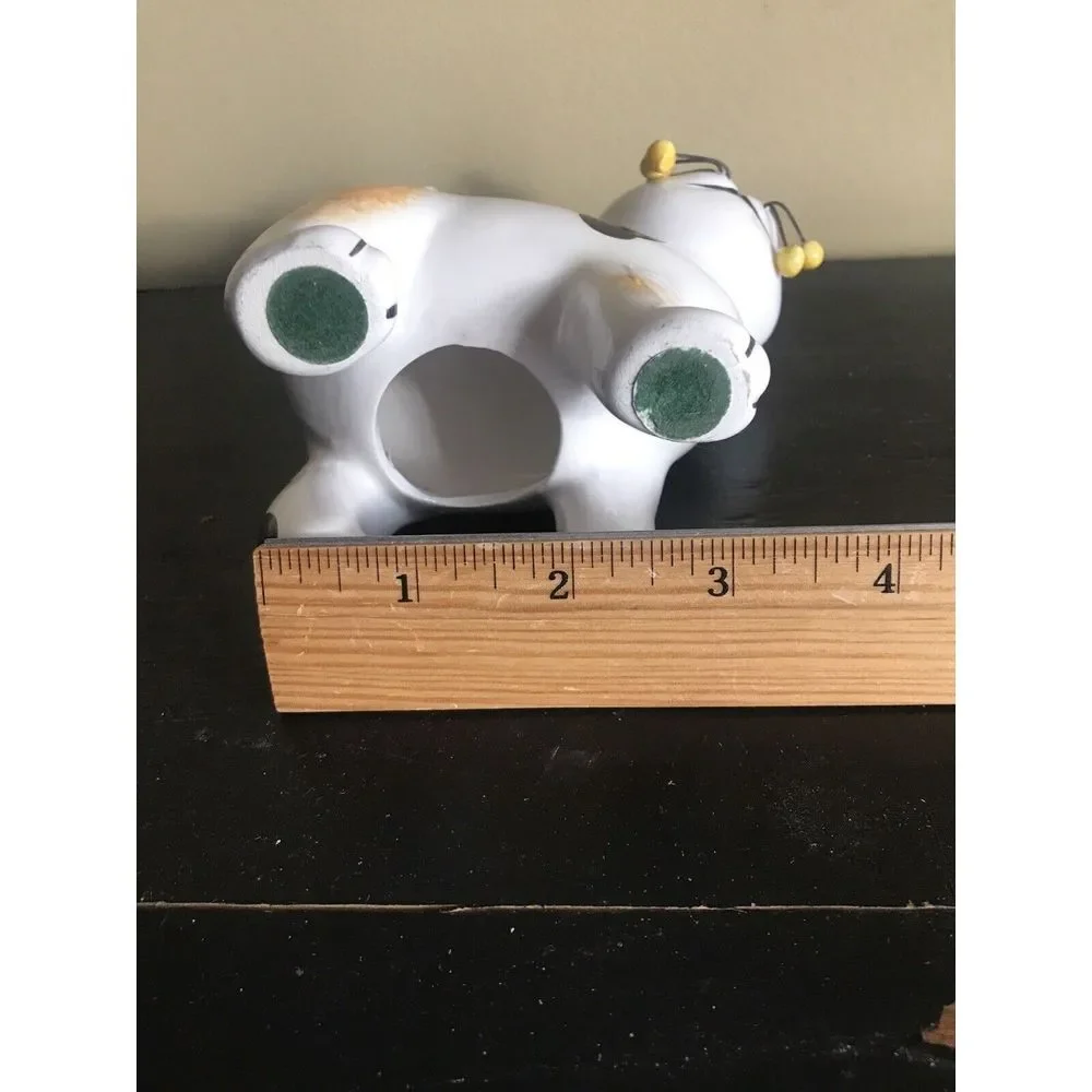 Ceramic Calico Cat Bank with Wire &‎ Ceramic Whiskers with Stopper